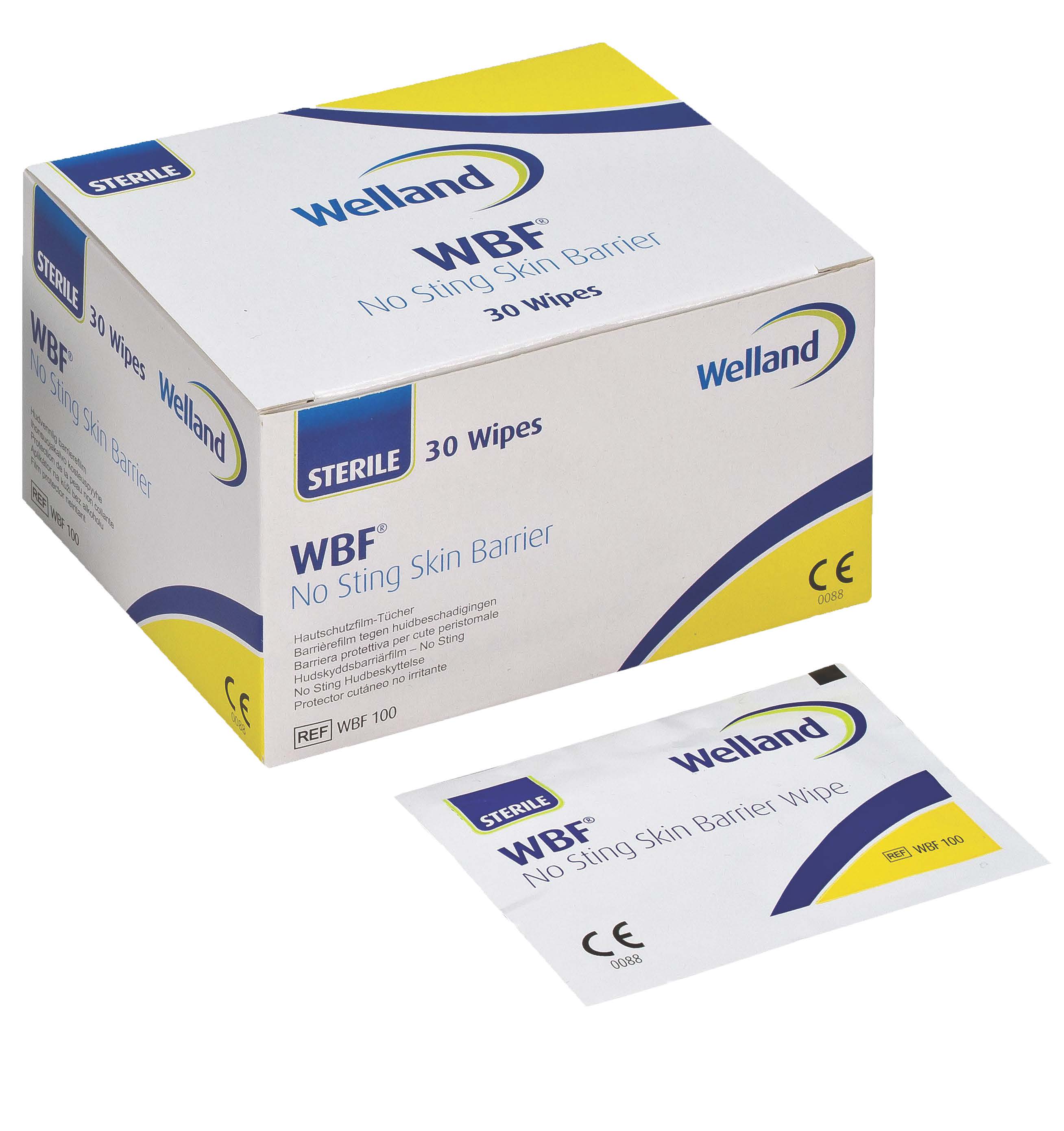 Welland Barrier Film Wipes Sterile