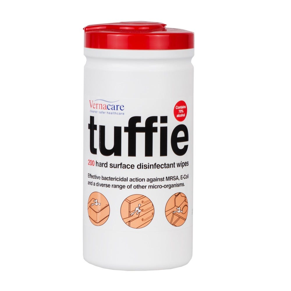 Tuffie Disinfectant Wipes (Tu Bx200)