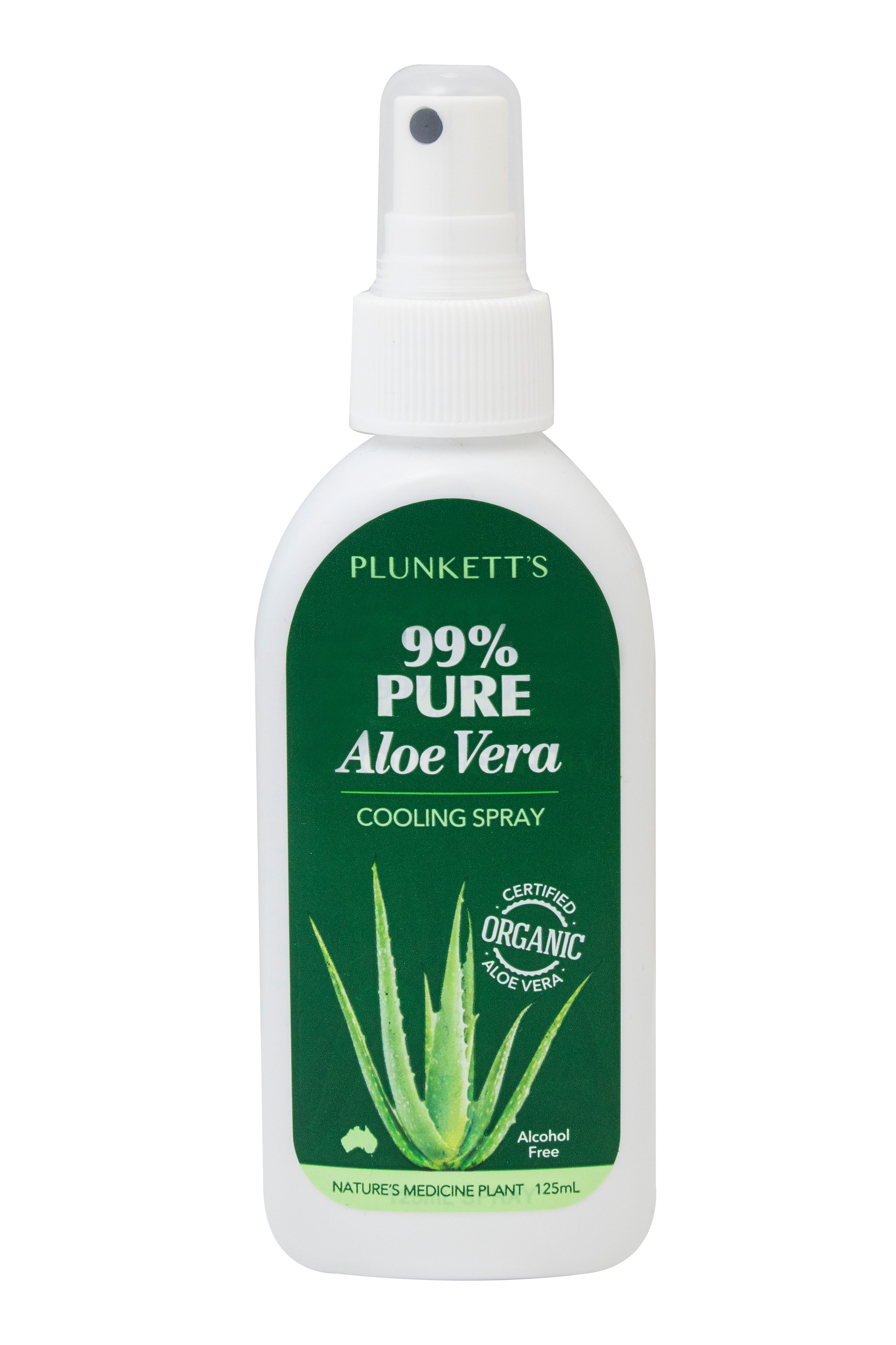 Plunketts 99% Pure Aloe Vera Cooling Spray 125ml