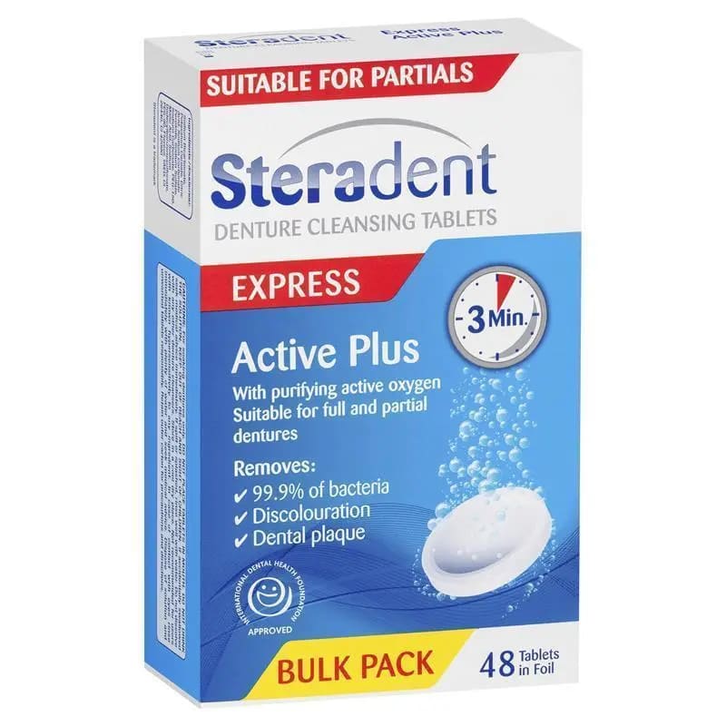 Steradent Denture Cleaning Tablets