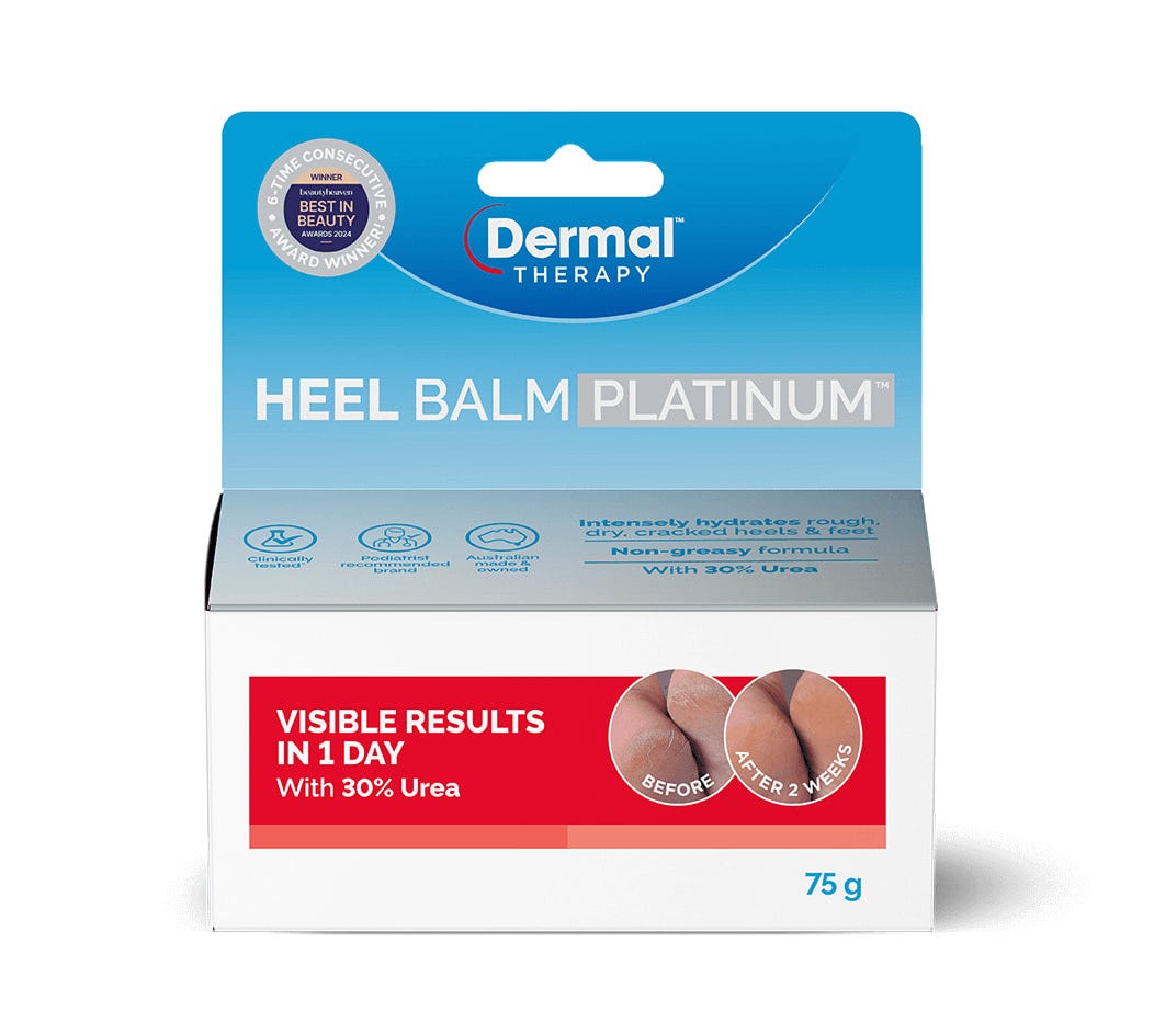 Dermal Therapy Platinum Heel Balm 75g