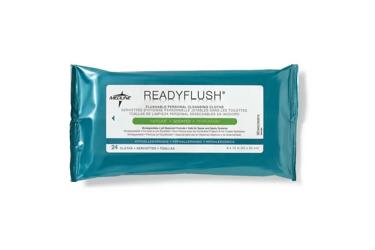 Readyflush Wipes 20cmx25cm