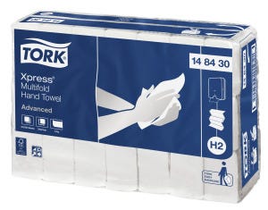Tork Xpress Multifold Hand Towel 24x21cm Carry Pack