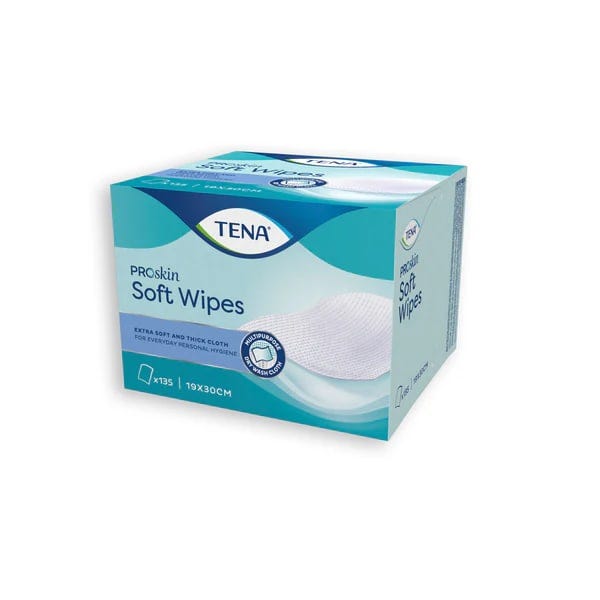 Tena Soft Wipes 19 X30 Cm