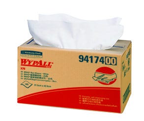 Wypall Regular Duty Cloth 32.5cmx42cm White