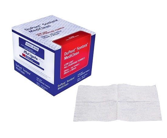 Dupont Sontara Mediclean Hand Towel 31.8x33cm