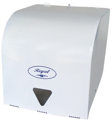 Regal Roll Towel Dispenser White Metal