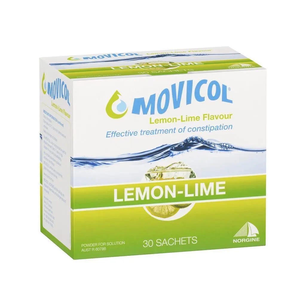 Movicol Sachets (Lemon Lime Flavour) 13.8g (Pk Tx30)