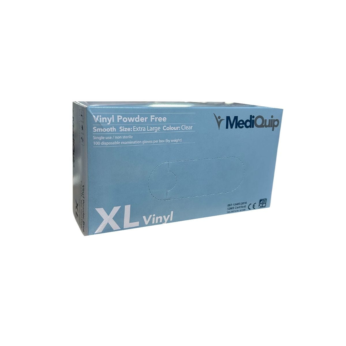Gloves Mediquip Vinyl X Large Clear