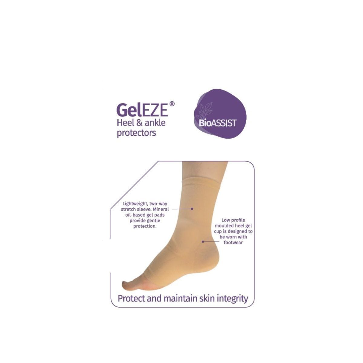 Gel Eze Heel & Ankle Protector Small/Med 16 30cm Pair
