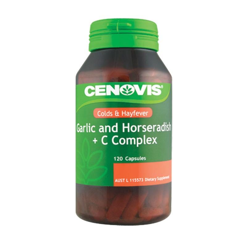 Cenovis Garlic And Horseradish + C Complex Capsules