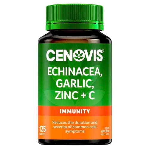 Cenovis Echinacea  Garlic  Zinc And C Capsules