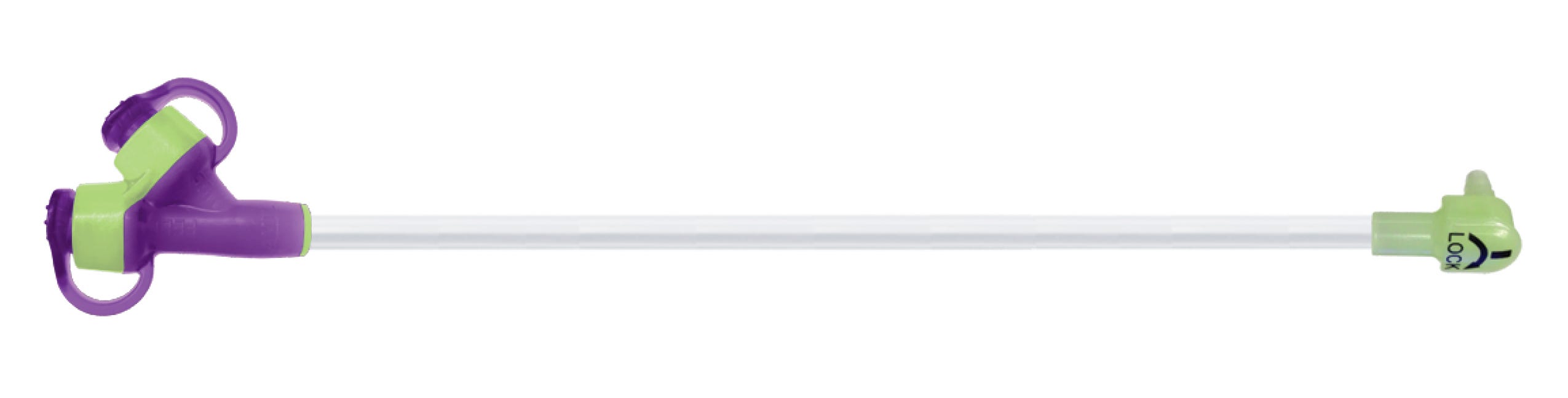 Feeding Set Enfit Dual Y Port Ra 24 Inch Purple