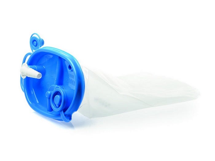 Serres Suction Bag 1ltr Blue