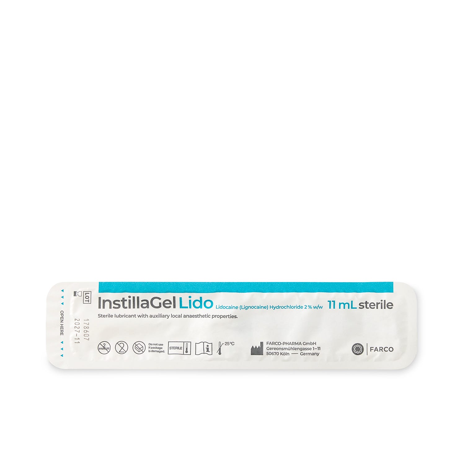 Instillagel Lido Catheter Lubricant 11 Ml Sterile