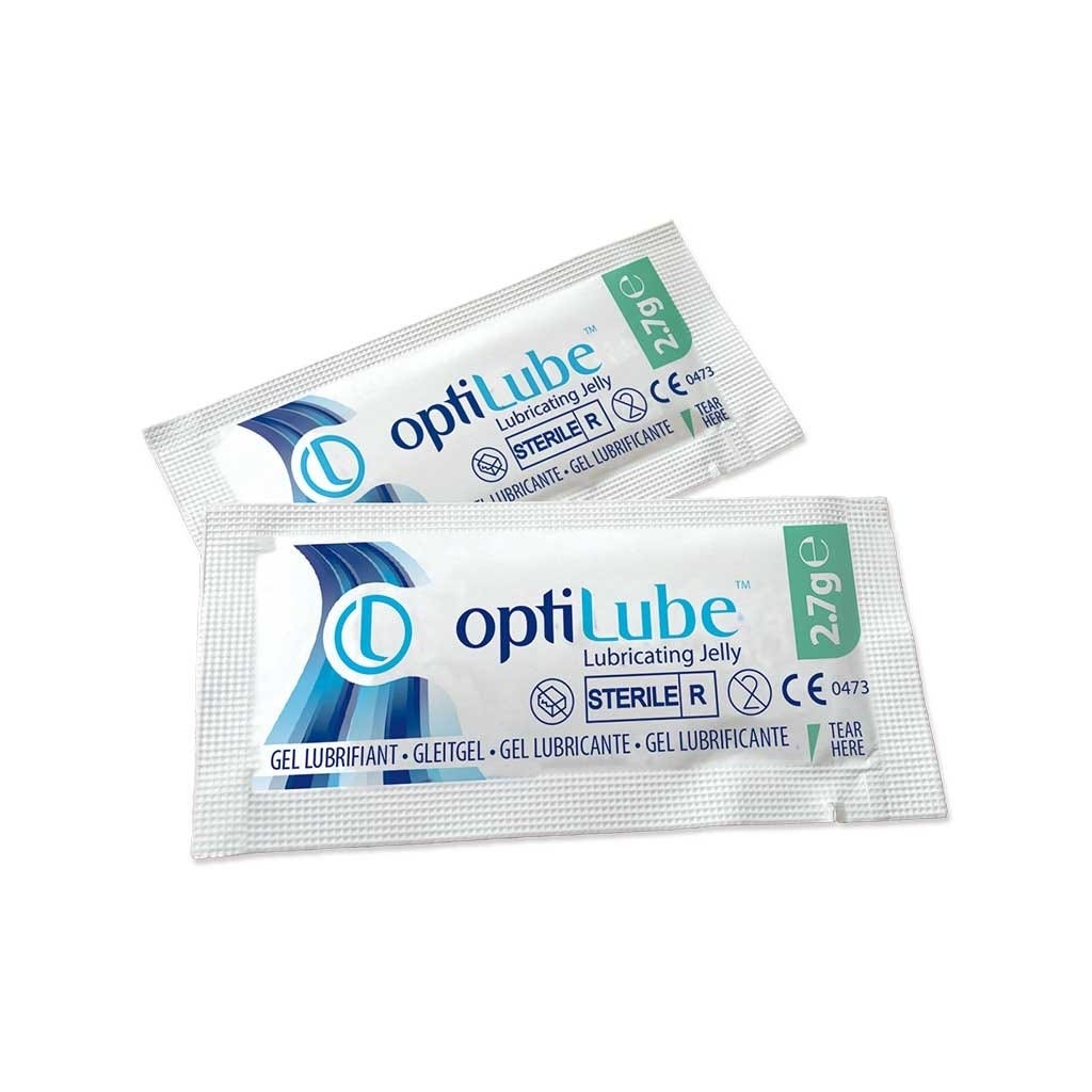 Optilube Lubricating Jelly Sachet 2.7g Black