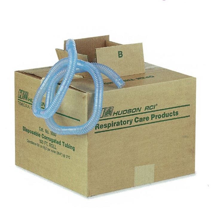 Hudson Corrugated Tubing 22ml Blue