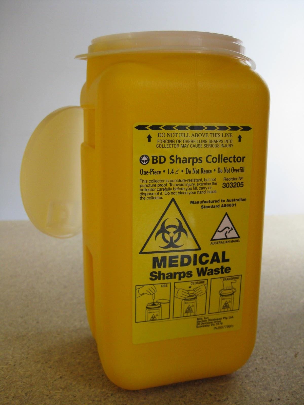 Sharps Collector 1.4 L