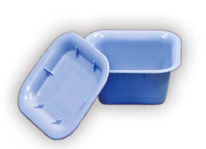 Denture Box Reusable Blue