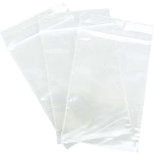 Plastic Bag 75x125mm Clear