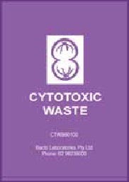 Waste Bag 55x70cm Purple