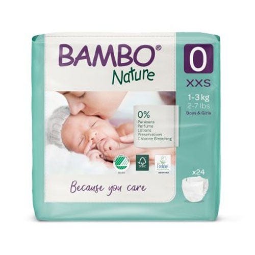 Bambo Nature Nappies Premature 1 3 Kg Premature 252ml