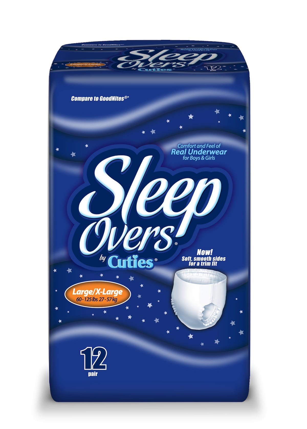 Prevail Sleep Over Pants Large/X Large 30 56 Kg 1000ml