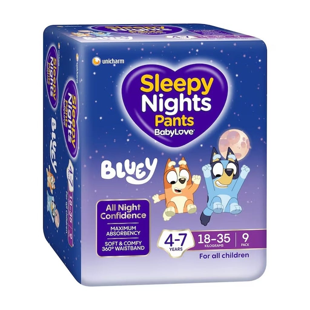 Baby Love Sleepy Nights Pants 4 7 Yrs